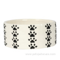 Pet Products Sublimation Ceramic Pet Bowl